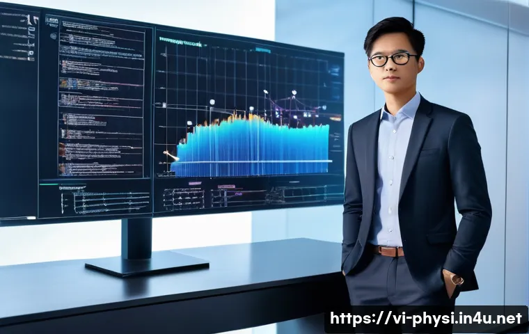 물리학자 커리어 전환 성공 사례 - **Prompt 1: Bridging Abstract Physics to Real-World Innovation**
A highly detailed, cinematic im...
